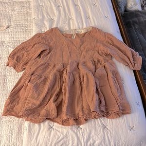 Dress up baby doll mini dress